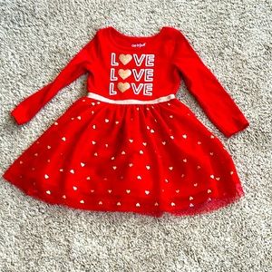 3T Valentine’s dress.